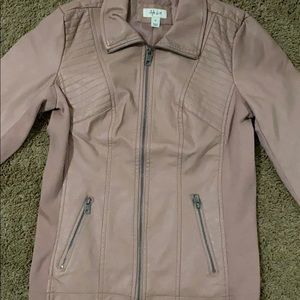 Faux leather Moto jacket